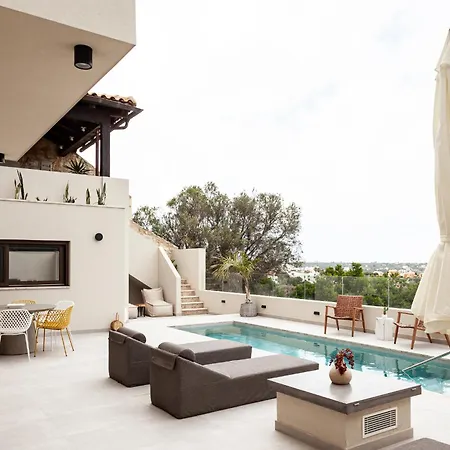 Orama Luxury Suite 3 Bedrooms With Private Pool-3